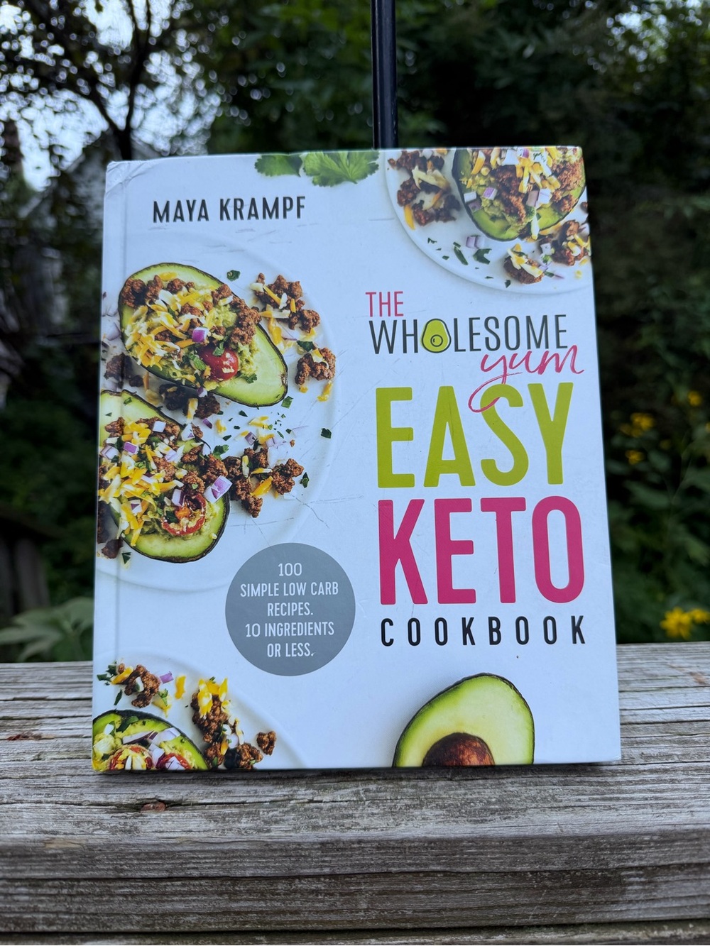 Maya Krampf The Wholesome Yum Easy Keto Cookbook 2019 First Edition Preowned
